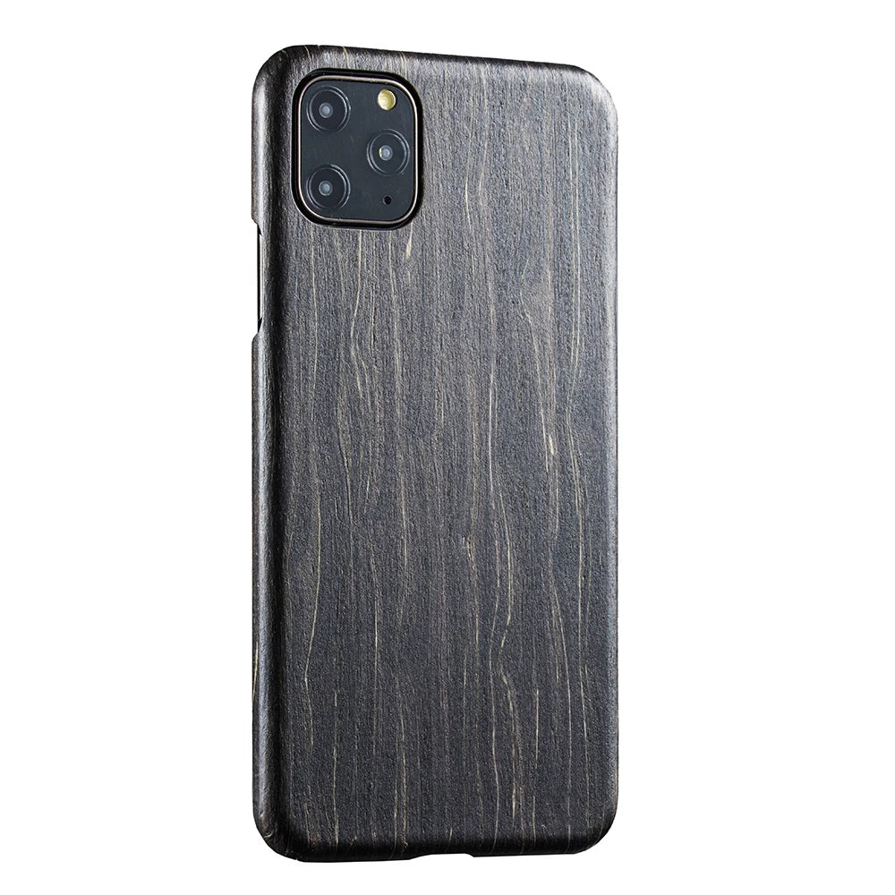 For iPhone 17 16 15 14 13 12 Pro Max 11 Pro Mini walnut Enony Rosewood MAHOGANY Real Wooden Vintage Back Hard Slim Case Cover