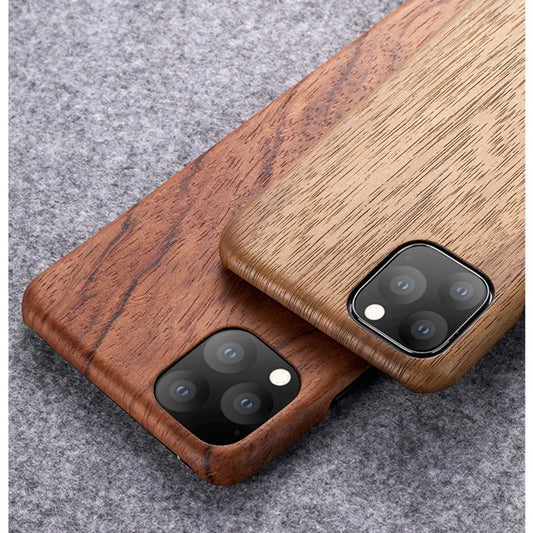 For iPhone 17 16 15 14 13 12 Pro Max 11 Pro Mini walnut Enony Rosewood MAHOGANY Real Wooden Vintage Back Hard Slim Case Cover